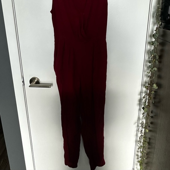 Red long romper - Picture 2 of 2